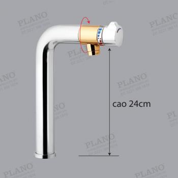 Vòi chậu 1 lỗ nóng lạnh 824 Plano