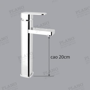 Vòi chậu 1 lỗ nóng lạnh 217 Plano