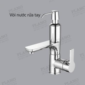 Vòi chậu 1 lỗ nóng lạnh 828 Plano