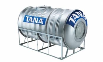 BỒN NƯỚC INOX TÂN Á 5000L NGANG (Φ 1420)