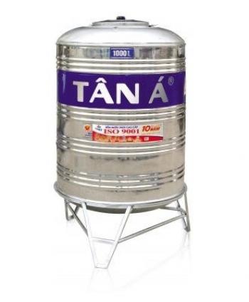 BỒN NƯỚC INOX TÂN Á 5000L ĐỨNG (Φ 1420)